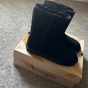 Kookaburra by UGG all black boots , brand new .